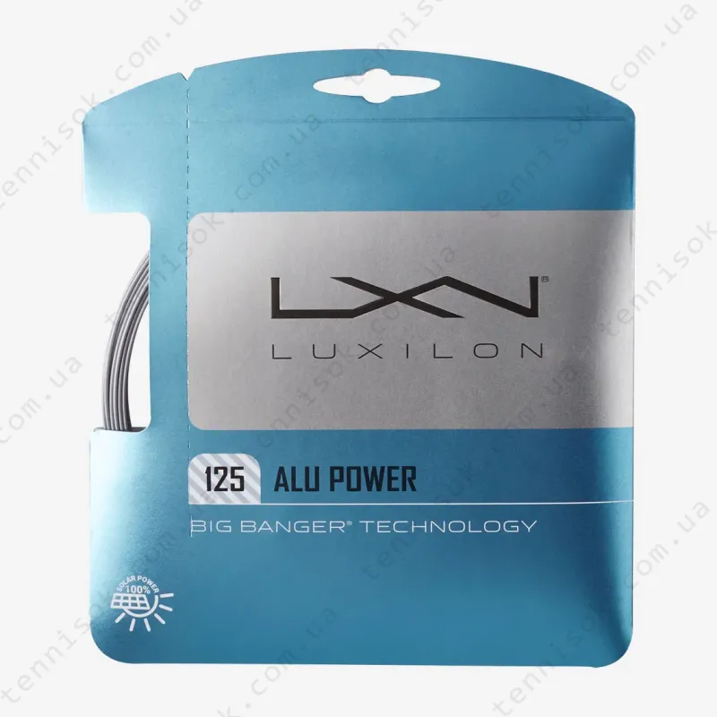 Теннисные струны Luxilon Alu Power 12.2m WRZ995100SI (размотка)