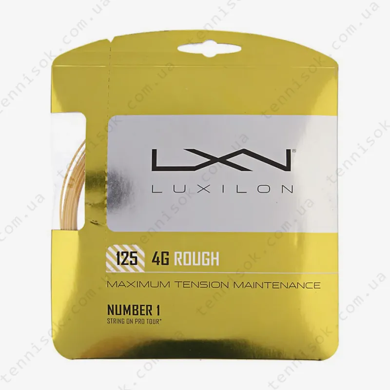 Теннисные струны Luxilon 4G Rough 12.2m WRZ997114 (размотка)