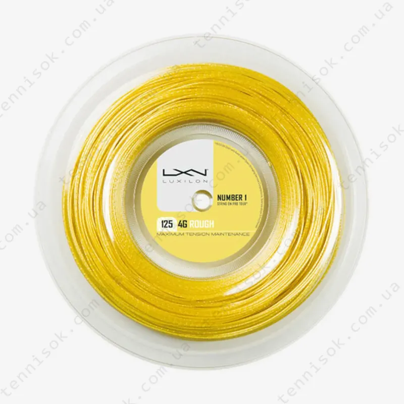 Тенісні струни Luxilon 4G Rough 200m WRZ990144