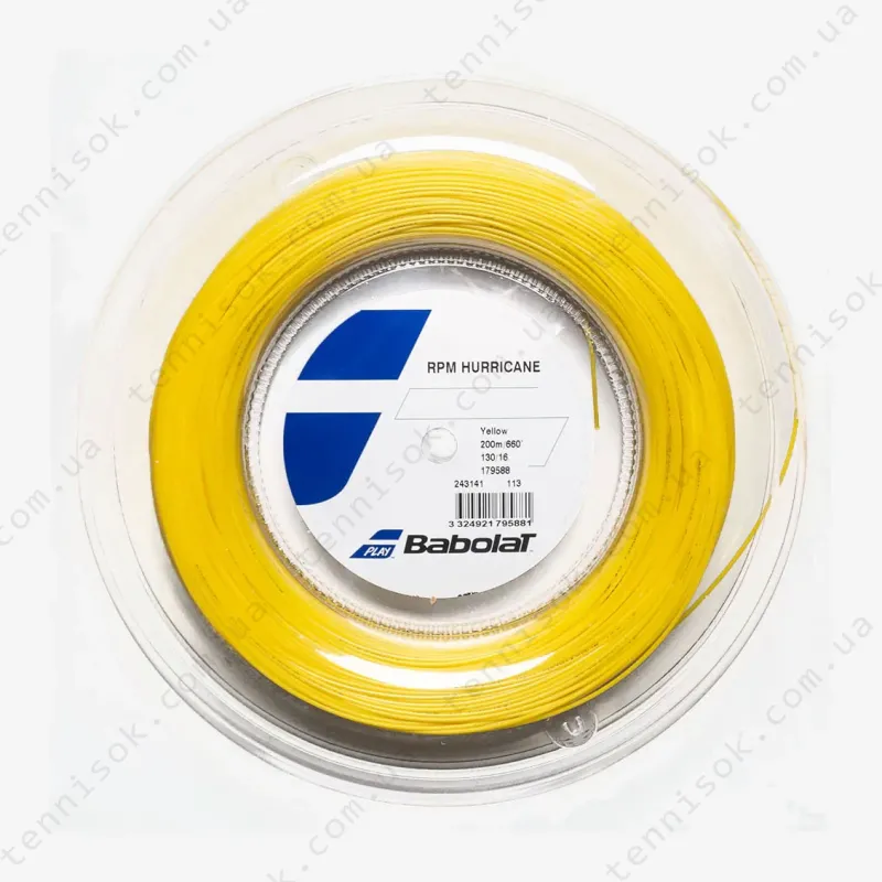 Тенісні струни Babolat RPM Hurricane 200m