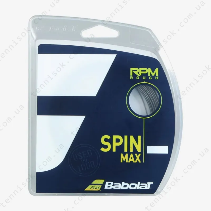 Теннисные струны Babolat RPM Rough Black 12,2m (размотка)