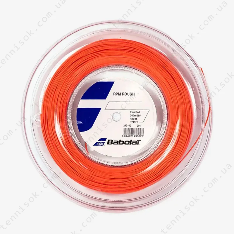 Тенісні струни Babolat RPM Rough Orange 200m 243140/201