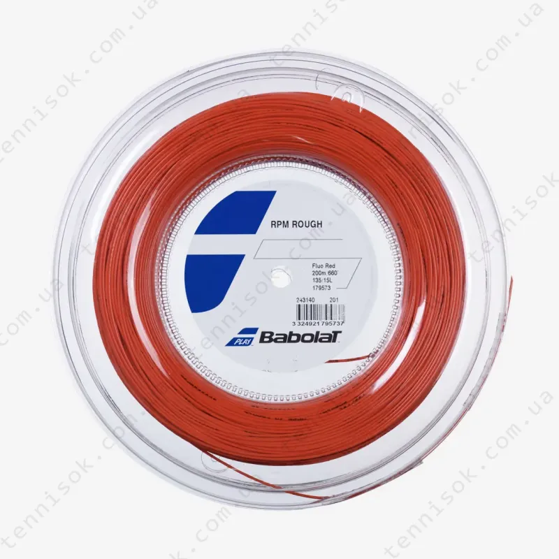 Тенісні струни Babolat RPM Rough Orange 200m 243140/201