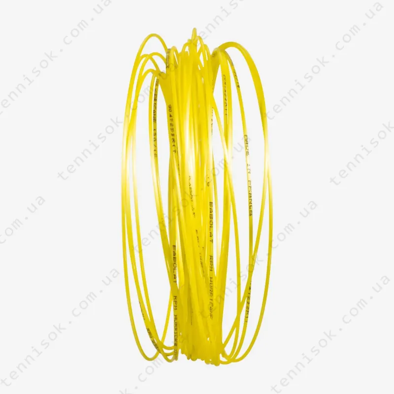 Тенісні струни Babolat RPM Rough Yellow 12,2m (розмотування)