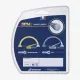 Тенісні струни Babolat RPM Rough Yellow 12,2m (розмотування)