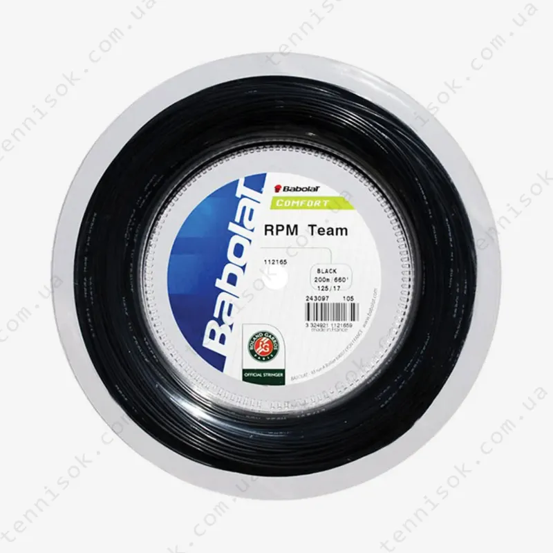Теннисные струны Babolat RPM Team 200m