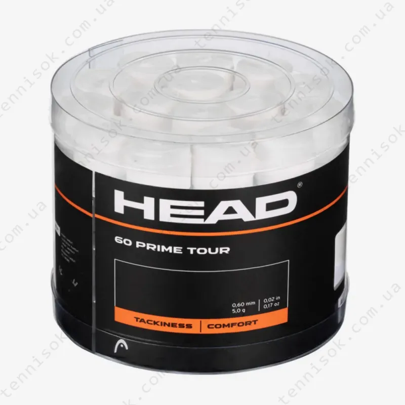 Намотки Head Prime Tour Overgrip WH (поштучно)