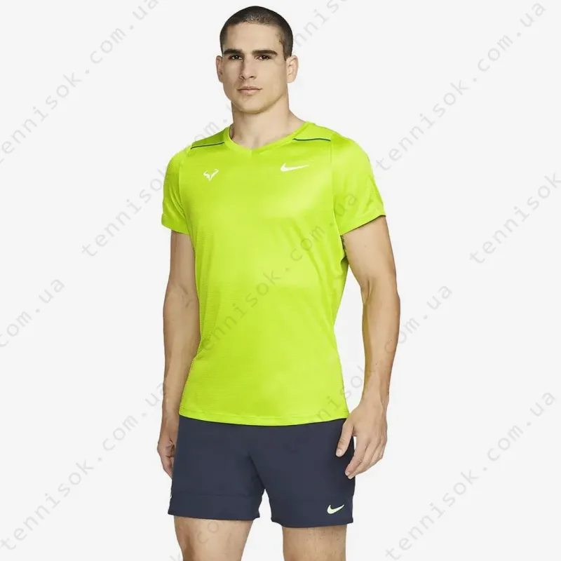 Теннисная футболка Nike Court Rafa Nadal Challenger Tennis Top Shirt DD8547-321