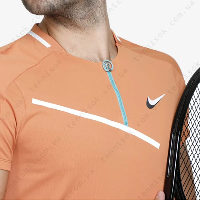 Теннисная футболка Nike Spring Slam Ultimate Zip Polo DD8309-808