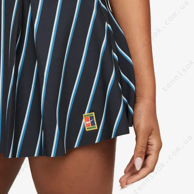 Спідниця Nike Dri-Fit Club Skirt Regular Stripe Tennis Heritage DJ3620-010