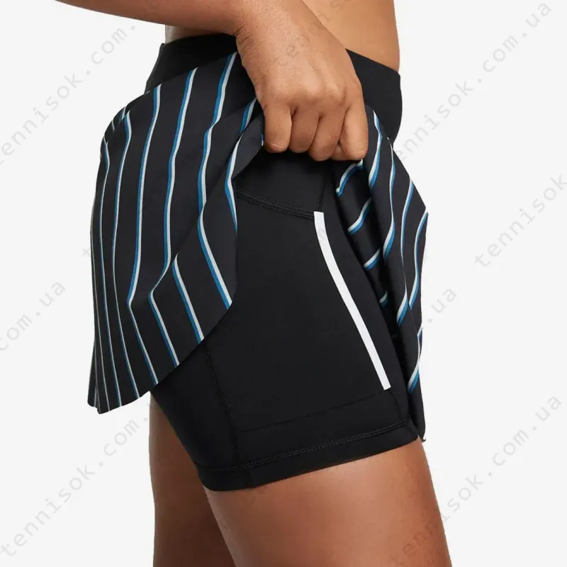 Спідниця Nike Dri-Fit Club Skirt Regular Stripe Tennis Heritage DJ3620-010