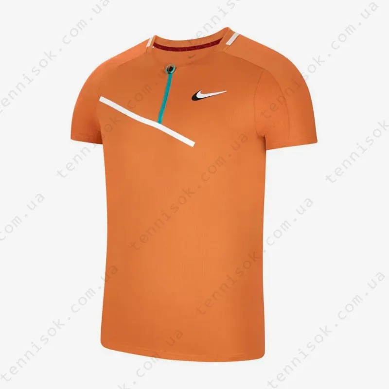 Теннисная футболка Nike Spring Slam Ultimate Zip Polo DD8309-808