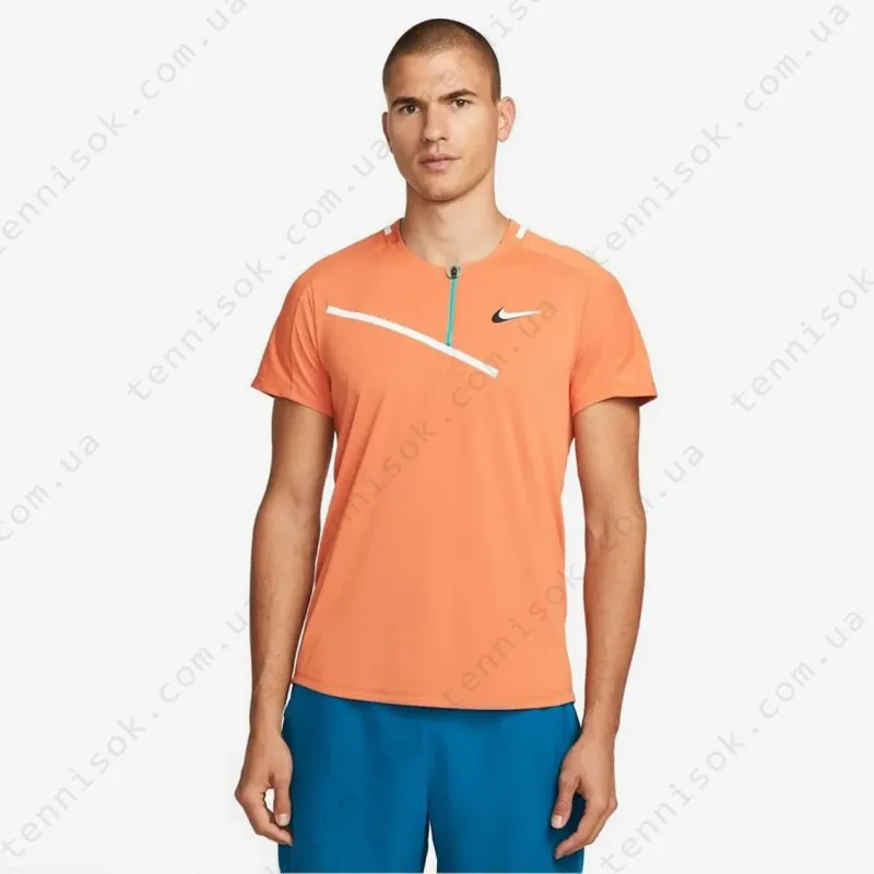 Теннисная футболка Nike Spring Slam Ultimate Zip Polo DD8309-808