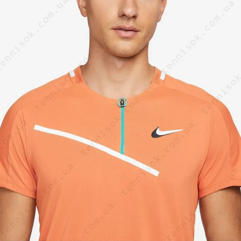 Теннисная футболка Nike Spring Slam Ultimate Zip Polo DD8309-808