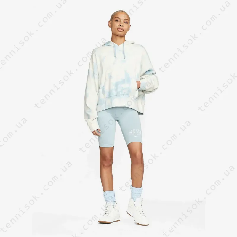 Женское худи Nike Sportswear Washed Jersey Hoodie DM6716-494