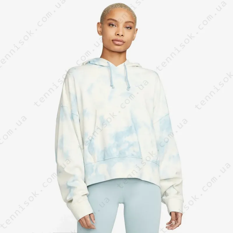 Женское худи Nike Sportswear Washed Jersey Hoodie DM6716-494