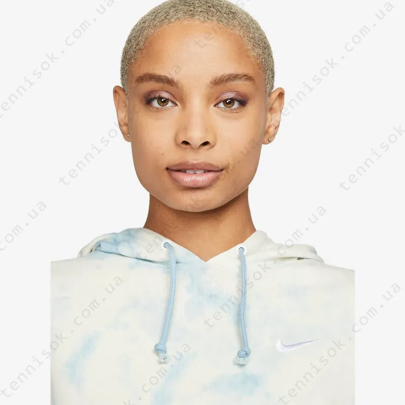 Женское худи Nike Sportswear Washed Jersey Hoodie DM6716-494
