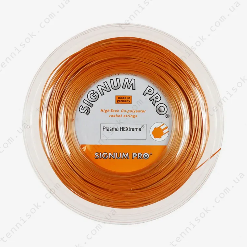 Тенісні струни Signum Pro Plasma HEXtreme 200m