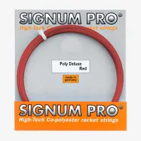 Теннисные струны Signum Pro Poly Deluxe Red 12,2m