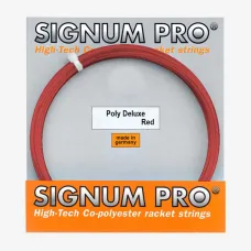 Теннисные струны Signum Pro Poly Deluxe Red 12,2m