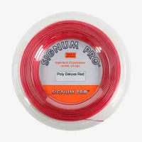 Теннисные струны Signum Pro Poly Deluxe Red 200m