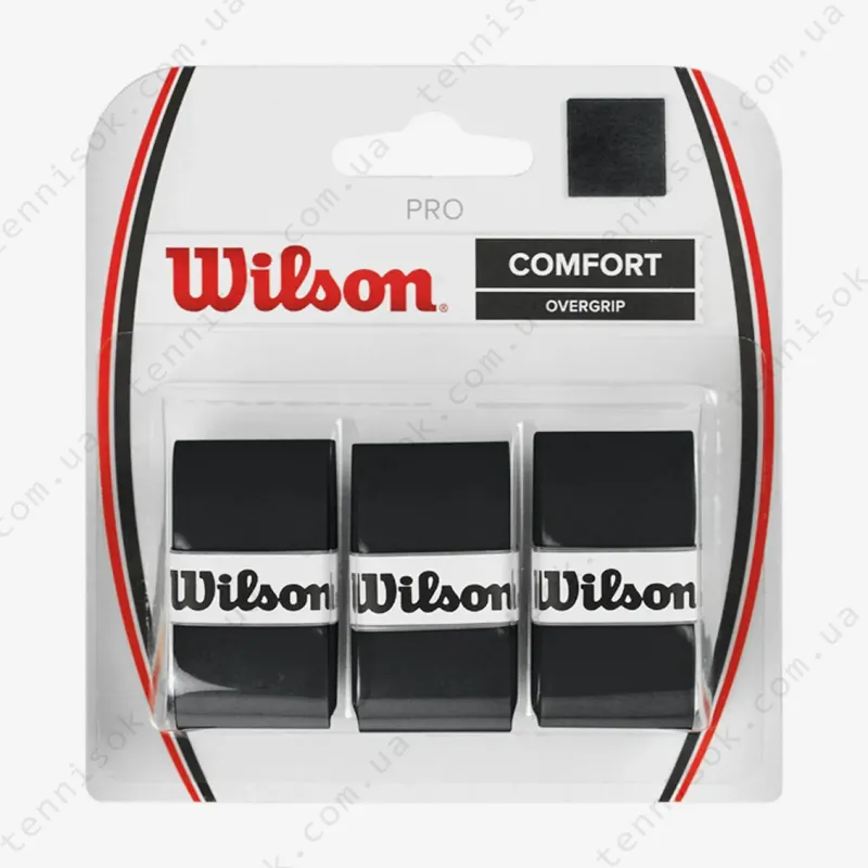 Намотки Wilson Pro Overgrip Black 3psc WRZ4014BK