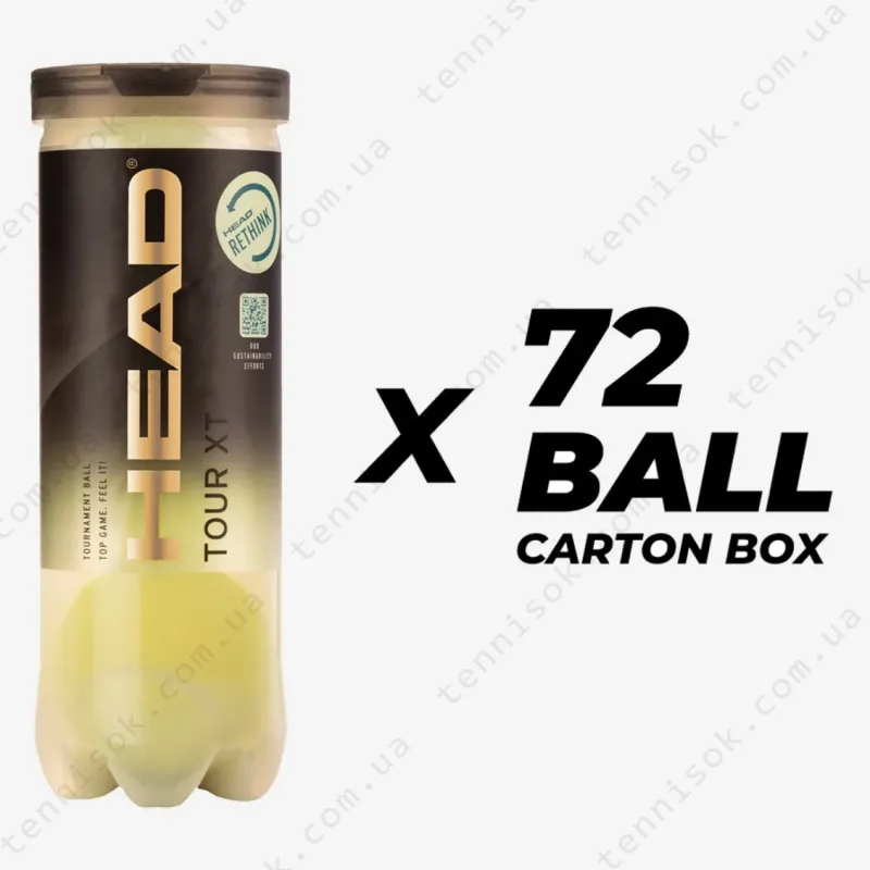 Теннисные мячи Head Tour XT 72ball