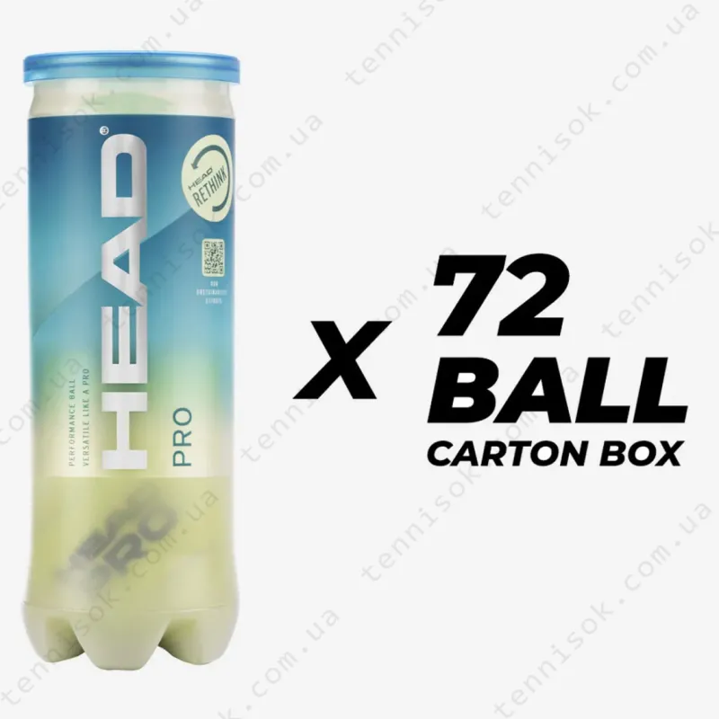 Теннисные мячи Head Pro 72ball
