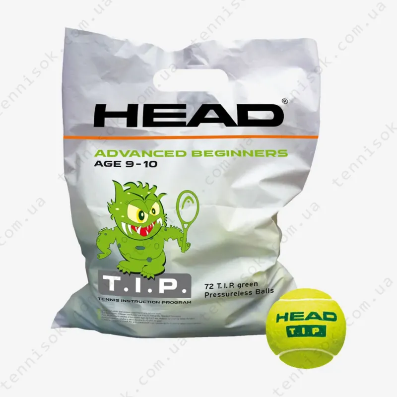 Теннисные мячи Head Tip Green 72ball