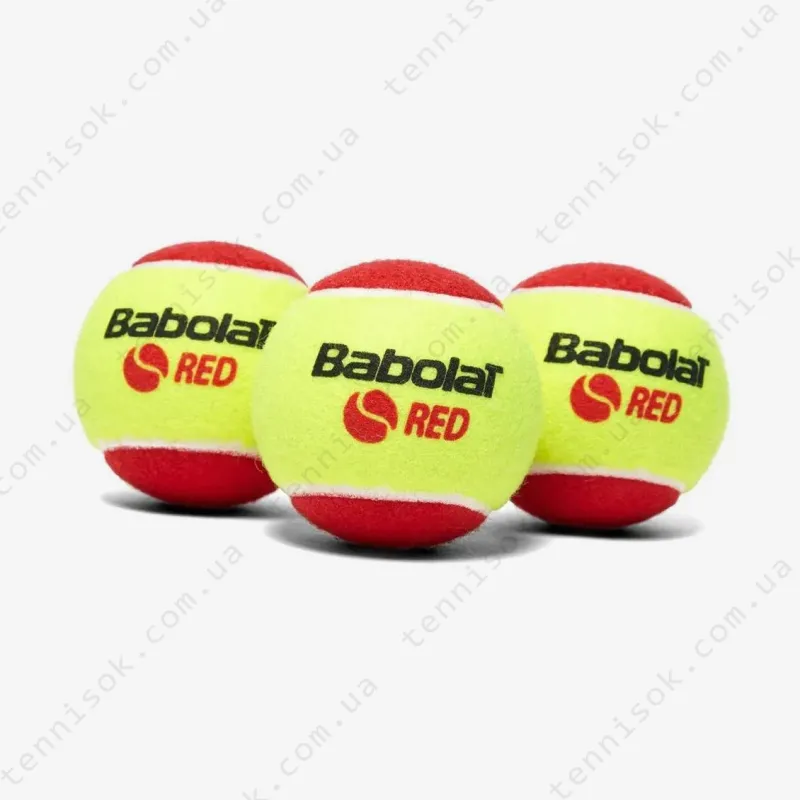 Теннисные мячи Babolat Red Felt 3ball 501108/113