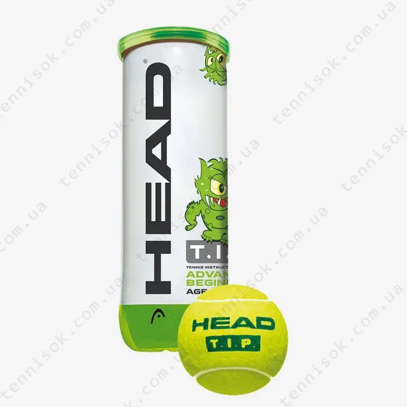 Тенісні м'ячі Head Tip Green 3ball