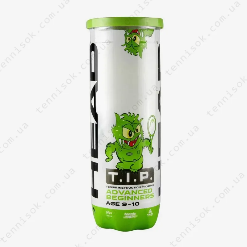 Тенісні м'ячі Head Tip Green 3ball