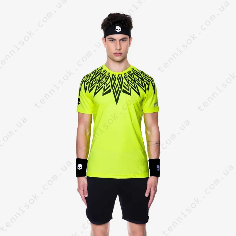 Теннисная футболка Hydrogen Tribe Tech Tee Yellow T00412-724