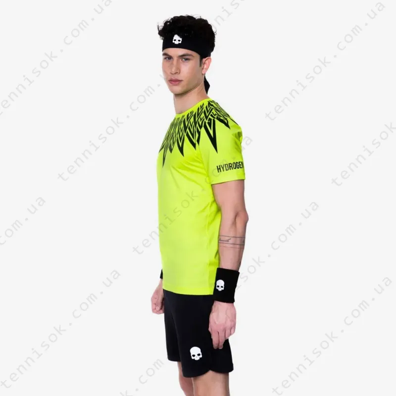 Теннисная футболка Hydrogen Tribe Tech Tee Yellow T00412-724