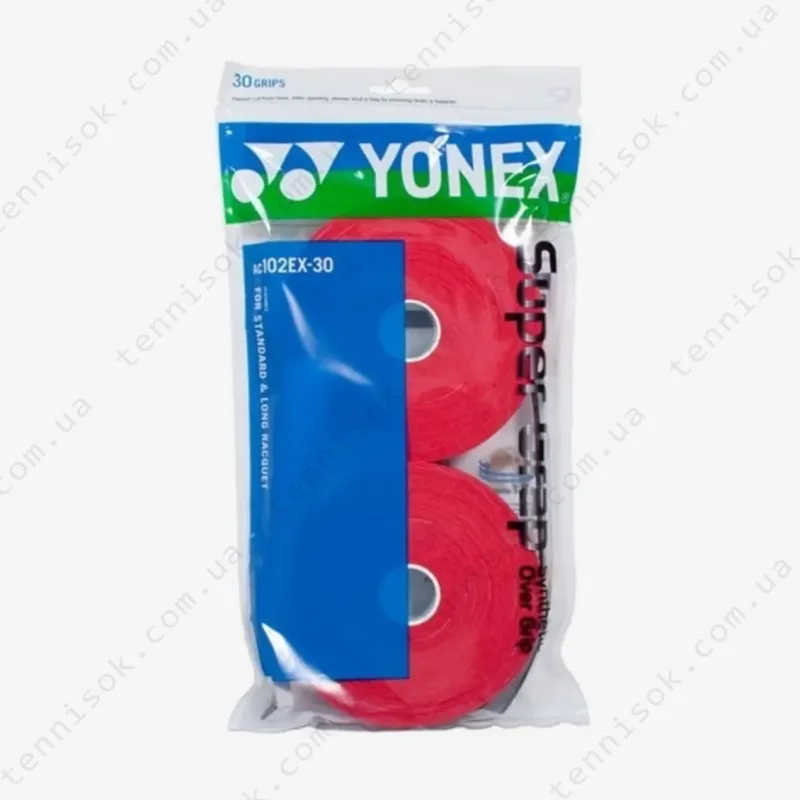 Намотки Yonex AC102-30EX Super Grap 30pcs Wine Red