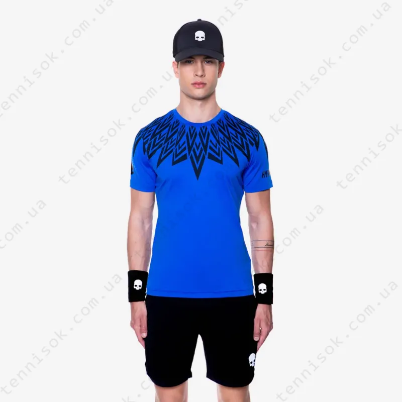 Теннисная футболка Hydrogen Tribe Tech Tee Blue T00412-014