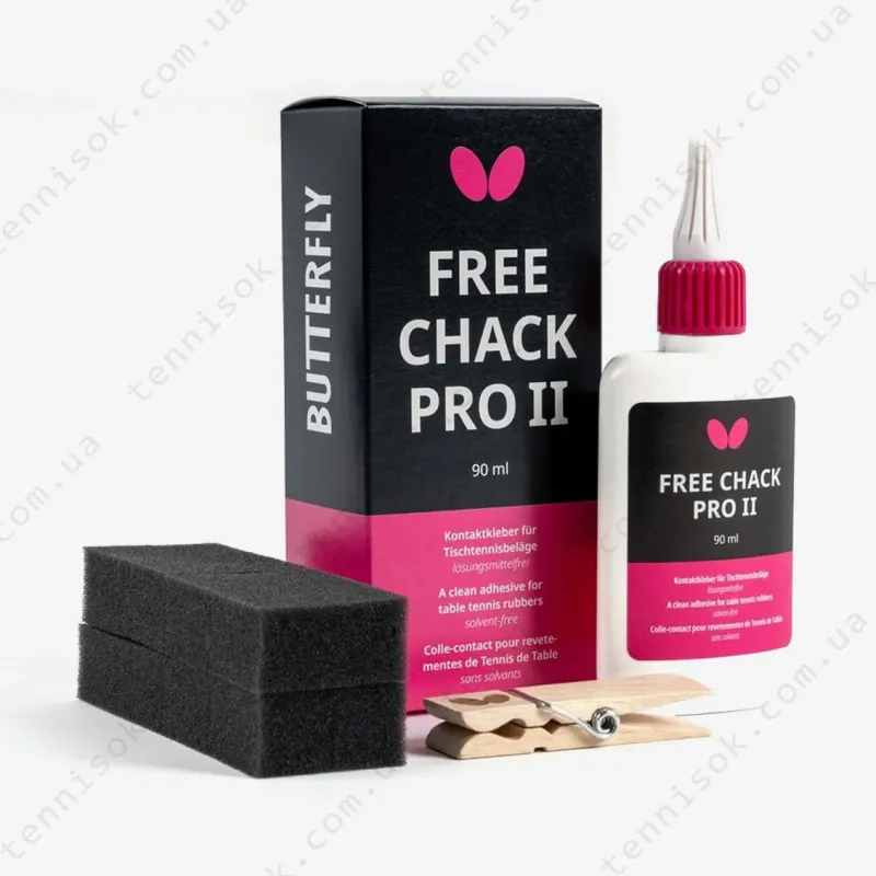 Тенісний клей Butterfly FreeChack Pro II 90ml