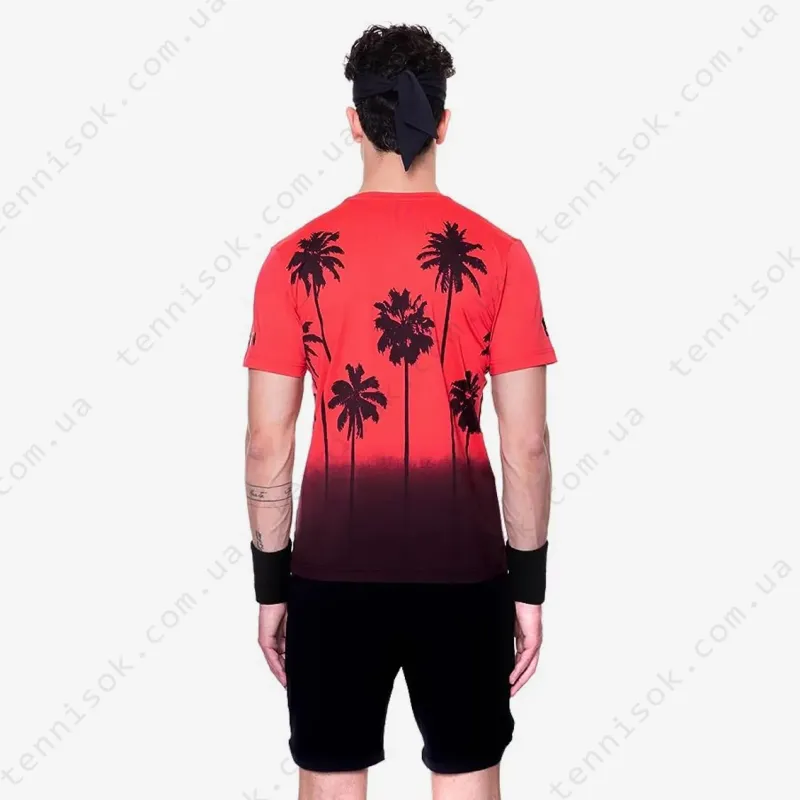 Теннисная футболка Hydrogen Palm Tech Tee Man T00416-002