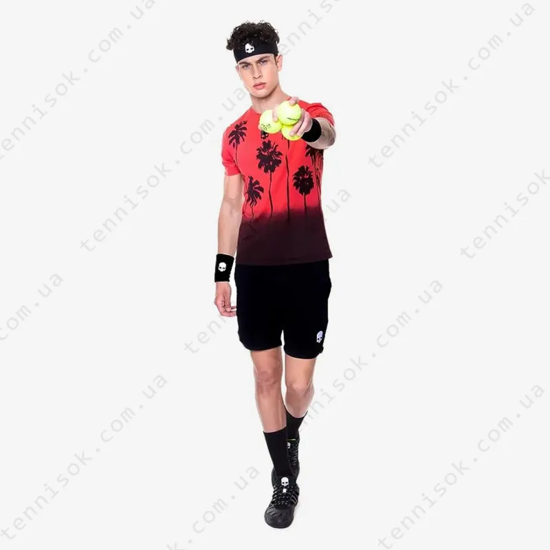 Теннисная футболка Hydrogen Palm Tech Tee Man T00416-002