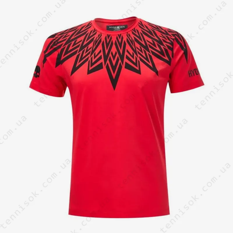 Теннисная футболка Hydrogen Tribe Tech Tee Red T00412-002