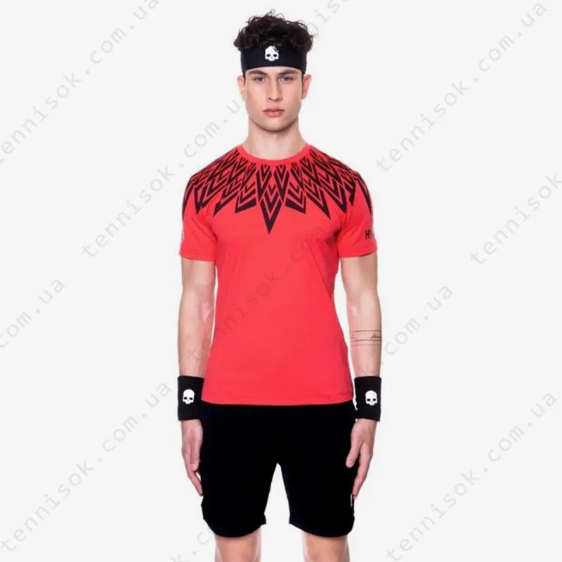 Теннисная футболка Hydrogen Tribe Tech Tee Red T00412-002