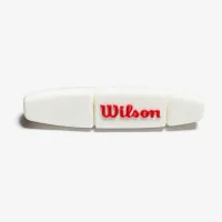 Виброгасители для теннисной ракетки Wilson Logo Long White Vibration Dampener