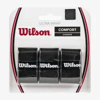 Намотки Wilson Ultra Wrap Overgrip Black 3psc WRZ403000