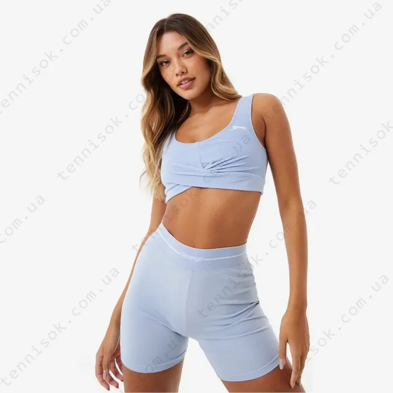 Топ Slazenger ft. Wolfie Cindy Towelling Twist Bra