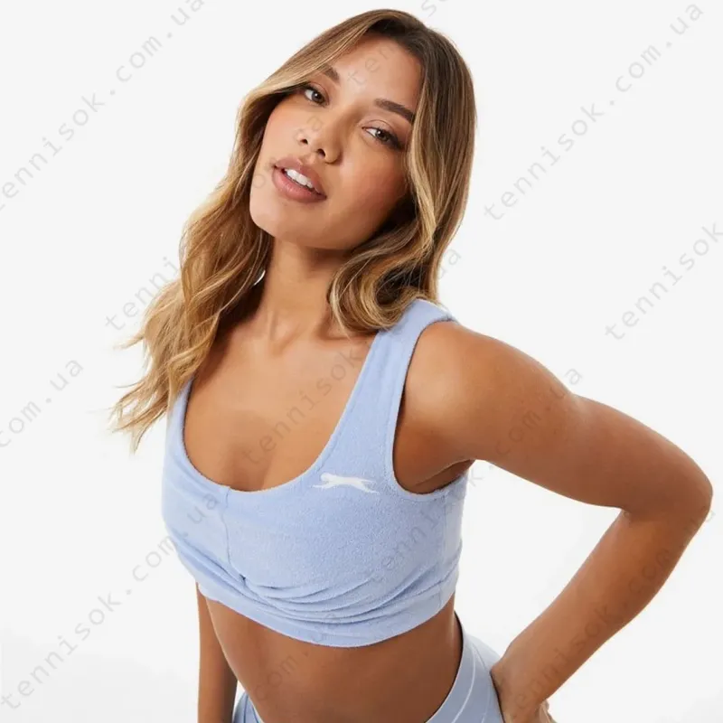 Топ Slazenger ft. Wolfie Cindy Towelling Twist Bra