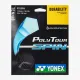 Теннисные струны Yonex Poly Tour Spin Black 12,2m (размотка)
