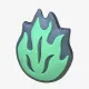 Виброгасители для теннисной ракетки Wilson Fire Green Vibration Dampener