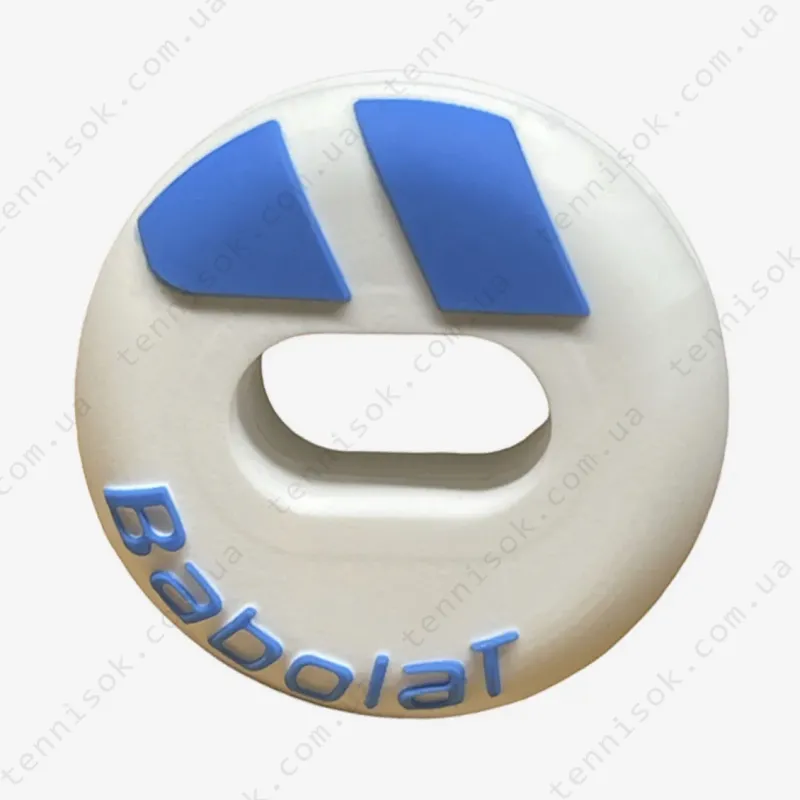 Віброгасники для тенісної ракетки Babolat Custom White/Blue Vibration Dampener