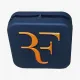 Виброгасители для теннисной ракетки RF Black/Orange Vibration Dampener
