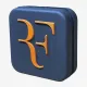 Виброгасители для теннисной ракетки RF Black/Orange Vibration Dampener